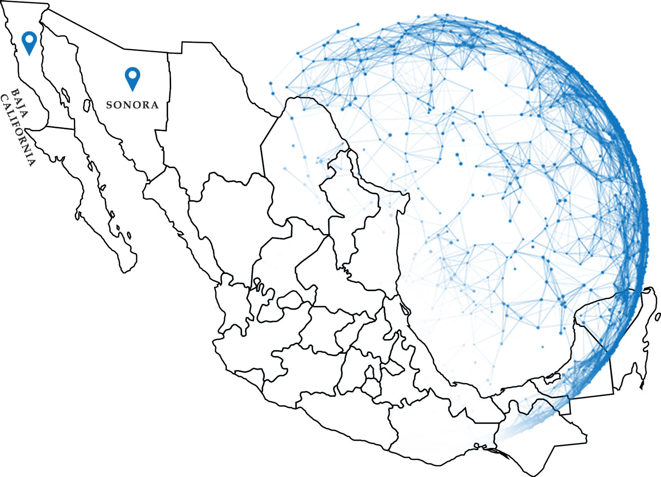 Rutas de entrega de KinoGlass